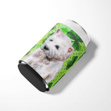 Load image into Gallery viewer, Westie St Patrick's Can or Bottle Hugger BB9875CC