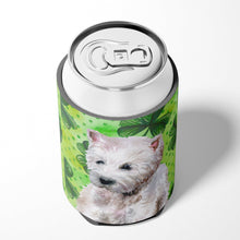 Load image into Gallery viewer, Westie St Patrick's Can or Bottle Hugger BB9875CC