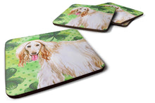 Load image into Gallery viewer, Afghan Hound St Patrick's Foam Coaster  BB9876FC