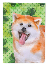 Load image into Gallery viewer, Akita St Patrick's Flag Canvas House Size BB9877CHF