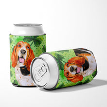 Load image into Gallery viewer, Basset Hound St Patrick's Can or Bottle Hugger BB9878CC