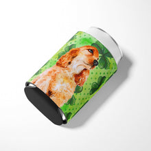 Load image into Gallery viewer, Cocker Spaniel St Patrick's Can or Bottle Hugger BB9880CC