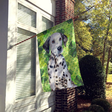 Load image into Gallery viewer, Dalmatian Puppy St Patrick's Flag Canvas House Size BB9882CHF