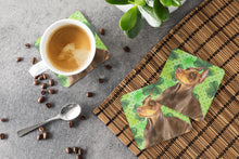 Load image into Gallery viewer, Doberman Pinscher St Patrick's Foam Coaster  BB9883FC