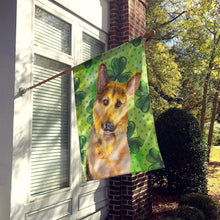Load image into Gallery viewer, German Shepherd #2 St Patrick's Flag Canvas House Size BB9885CHF