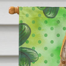 Load image into Gallery viewer, German Shepherd #2 St Patrick's Flag Canvas House Size BB9885CHF
