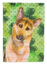 Load image into Gallery viewer, German Shepherd #2 St Patrick's Flag Canvas House Size BB9885CHF