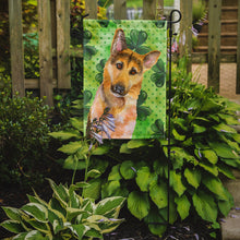 Load image into Gallery viewer, German Shepherd #2 St Patrick's Garden Flag - Outdoor Decorative Yard Flag BB9885GF