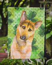 Load image into Gallery viewer, German Shepherd #2 St Patrick's Garden Flag - Outdoor Decorative Yard Flag BB9885GF