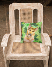 Load image into Gallery viewer, German Shepherd #2 St Patrick's Fabric Decorative Pillow BB9885PW1818