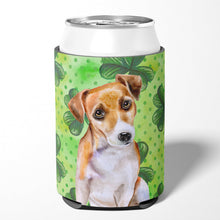 Load image into Gallery viewer, Jack Russell Terrier #2 St Patrick's Can or Bottle Hugger BB9887CC
