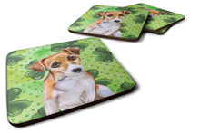 Load image into Gallery viewer, Jack Russell Terrier #2 St Patrick's Foam Coaster  BB9887FC