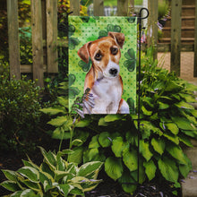 Load image into Gallery viewer, Jack Russell Terrier #2 St Patrick's Garden Flag - Outdoor Decorative Yard Flag BB9887GF