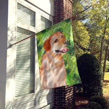 Load image into Gallery viewer, Labrador Retriever St Patrick's Flag Canvas House Size BB9888CHF