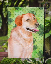 Load image into Gallery viewer, Labrador Retriever St Patrick's Garden Flag - Outdoor Decorative Yard Flag BB9888GF