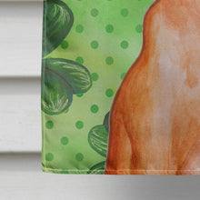 Load image into Gallery viewer, Pharaoh Hound St Patrick's Flag Canvas House Size BB9889CHF