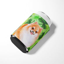 Load image into Gallery viewer, Pomeranian #2 St Patrick's Can or Bottle Hugger BB9890CC