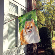 Load image into Gallery viewer, Pomeranian #2 St Patrick's Flag Canvas House Size BB9890CHF