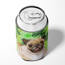Load image into Gallery viewer, Fawn Pug St Patrick's Can or Bottle Hugger BB9892CC