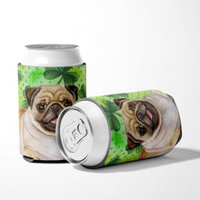 Load image into Gallery viewer, Fawn Pug St Patrick's Can or Bottle Hugger BB9892CC