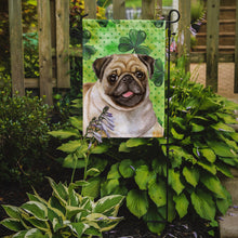Load image into Gallery viewer, Fawn Pug St Patrick's Garden Flag - Outdoor Decorative Yard Flag BB9892GF