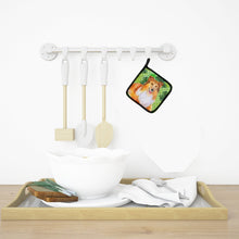 Load image into Gallery viewer, Sheltie St Patrick's Pot Holders - Set of 2 - Heat-Resistant Kitchen Essentials BB9894PTHD