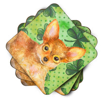 Load image into Gallery viewer, Toy Terrier St Patrick's Foam Coaster  BB9896FC