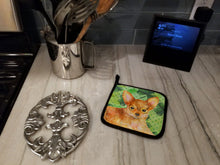 Load image into Gallery viewer, Toy Terrier St Patrick's Pot Holders - Set of 2 - Heat-Resistant Kitchen Essentials BB9896PTHD