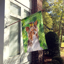 Load image into Gallery viewer, Yorkshire Terrier #2 St Patrick's Flag Canvas House Size BB9897CHF