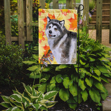 Load image into Gallery viewer, Alaskan Malamute Fall Garden Flag - Outdoor Decorative Yard Flag BB9899GF