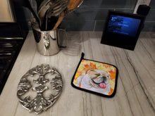 Load image into Gallery viewer, English Bulldog Fall Pot Holders - Set of 2 - Heat-Resistant Kitchen Essentials BB9900PTHD