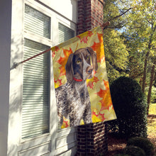Load image into Gallery viewer, German Shorthaired Pointer Fall Flag Canvas House Size BB9902CHF