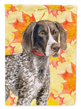 Load image into Gallery viewer, German Shorthaired Pointer Fall Garden Flag - Outdoor Decorative Yard Flag BB9902GF