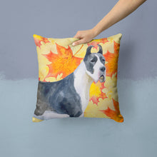 Load image into Gallery viewer, Harlequin Great Dane Fall Throw Pillow - 14x14 Decorative Pillow – Art for Your Home &amp; Patio BB9904PW1414