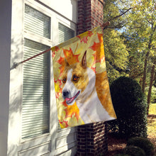 Load image into Gallery viewer, American Staffordshire Fall Flag Canvas House Size BB9905CHF