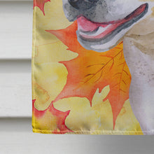 Load image into Gallery viewer, American Staffordshire Fall Flag Canvas House Size BB9905CHF