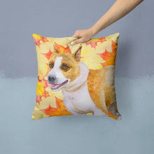 Load image into Gallery viewer, American Staffordshire Fall Throw Pillow - 14x14 Decorative Pillow – Art for Your Home &amp; Patio BB9905PW1414