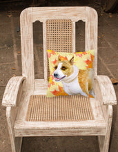 Load image into Gallery viewer, American Staffordshire Fall Fabric Decorative Pillow BB9905PW1818