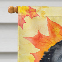 Load image into Gallery viewer, Bernese Mountain Dog Fall Flag Canvas House Size BB9906CHF