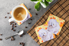 Load image into Gallery viewer, Bichon Frise Fall Foam Coaster  BB9909FC