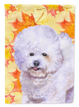 Load image into Gallery viewer, Bichon Frise Fall Garden Flag - Outdoor Decorative Yard Flag BB9909GF