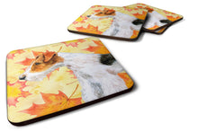Load image into Gallery viewer, Fox Terrier Fall Foam Coaster  BB9911FC