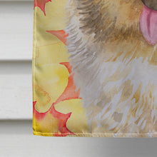 Load image into Gallery viewer, German Shepherd Fall Flag Canvas House Size BB9915CHF