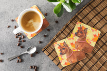 Load image into Gallery viewer, Miniature Pinscher Fall Foam Coaster  BB9917FC