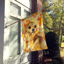 Load image into Gallery viewer, Chihuahua Fall Flag Canvas House Size BB9919CHF