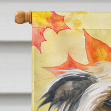 Load image into Gallery viewer, Chinese Crested Fall Flag Canvas House Size BB9920CHF