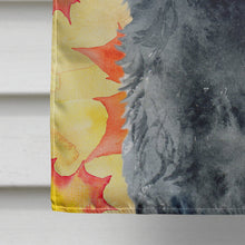 Load image into Gallery viewer, Giant Schnauzer Fall Flag Canvas House Size BB9921CHF