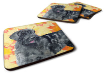 Load image into Gallery viewer, Giant Schnauzer Fall Foam Coaster  BB9921FC