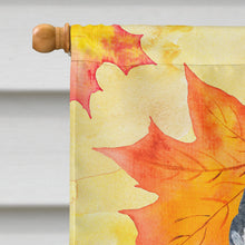 Load image into Gallery viewer, Schnauzer Fall Flag Canvas House Size BB9923CHF