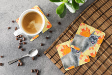Load image into Gallery viewer, Schnauzer Fall Foam Coaster  BB9923FC